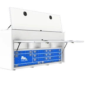 Longhorn Series - 2600 x 1200 x 750 9 Drawer +